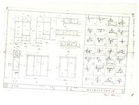 《臺南市鄭成功紀念館施工圖》圖組─〈窓詳圖 14/50〉(複印本)藏品圖，第1張